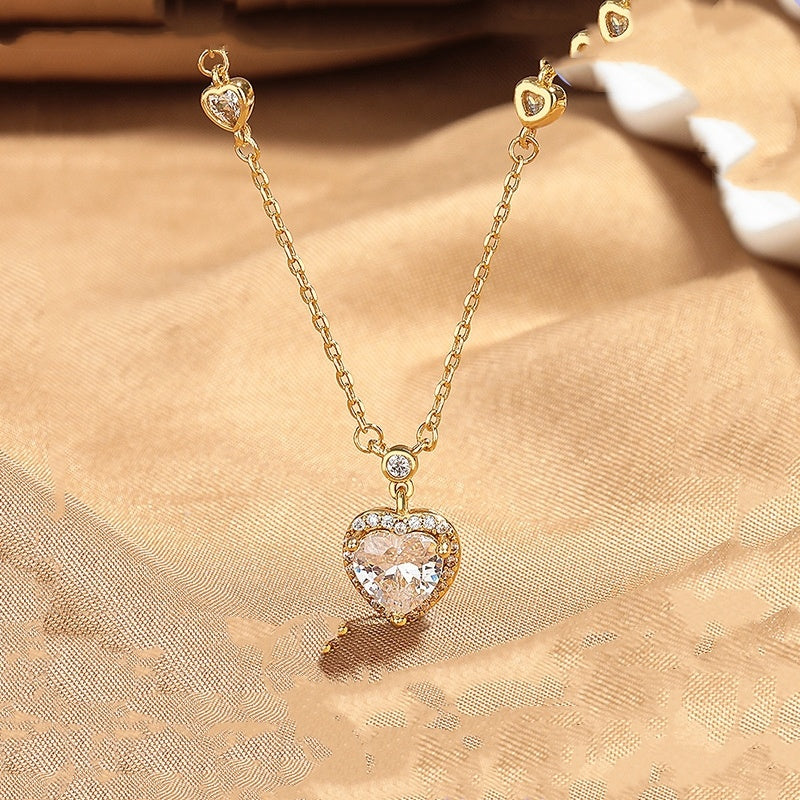 Light Luxury Minority High Sense Fashion Necklace  Chain Gift